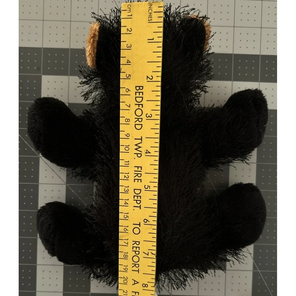 Ganz Webkinz Lot of 2 HM004 Black Bear HS031 Leopard Soft‎ Plush Stuffed Animals